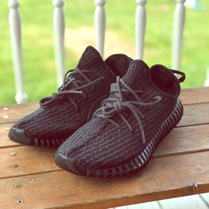 Yeezy Grey & Black 350 Boosts
